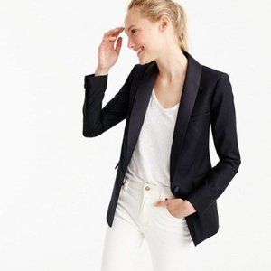 Fully Lined J. Crew Tuxedo Blazer